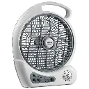 Ventilador Recargable, Ludger, 10"